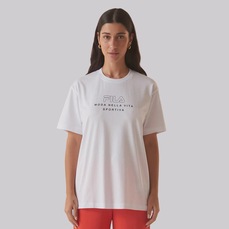 Camiseta Feminina Fila Over Vita Outline