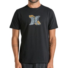 Camiseta Masculina Hurley Icon Monster