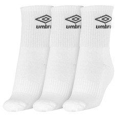 Meia Umbro Cano Médio 34 ao 38 Pack Com 03 Pares