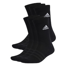 Kit Meia Cano Alto Adidas Sportswear 6 Pares Adulto
