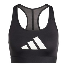 Top Feminino adidas Logo Powereact Suporte Médio