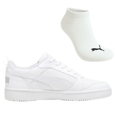 Kit Tênis Masculino Puma Rebound V6 Low Original + Meia