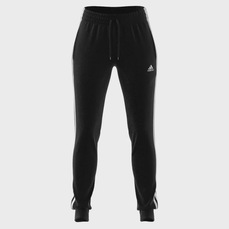 Calça de Moletinho Feminina Adidas Essentials 3-Stripes
