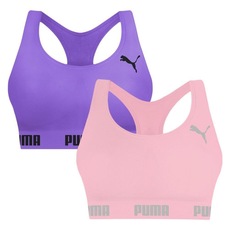 Top Puma Nadador sem Costura - 2 Unidades - Feminino