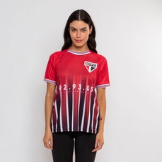 Camiseta do São Paulo Surf Center Oficial Tricampeão Mundial Feminina