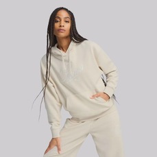Blusão de Moletom Feminino Puma ESS Script Com Capuz