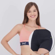 Conjunto Shorts + Top Everlast Feminino