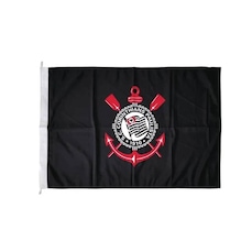 Bandeira do Corinthians Jc bandeiras Of 2 Panos 0,90 X 1,30 426