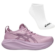 Tênis Feminino Asics Gel-Nimbus 27 + 1 Par de Meia