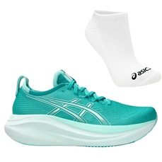 Tênis Feminino Asics Gel-Nimbus 27 + 1 Par de Meia