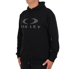 Blusão de Moletom Masculino Oakley Bark Canguru Blackout