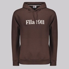 Blusão de Moletom Masculino Fila com Capuz Comfort Letter III