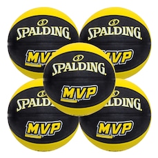 Kit 5 Bola de Basquete Spalding MVP - Tamanho 7