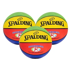 Kit 3 Bolas de Basquete Spalding Rookie Gear