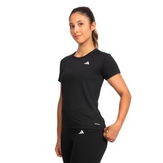 Camiseta adidas Own The Run 3 Listras Feminina