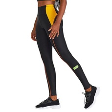 Calça Legging Caju Brasil com Recortes Feminina