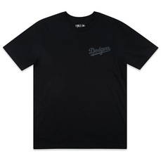 Camiseta Masculina New Era Los Angeles Dodgers MLB Back to Black