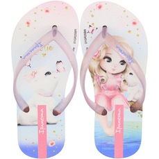 Chinelo Ipanema Blonde Cat Amores De Dedo Infantil
