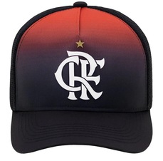 Boné Adulto Flamengo Silk Supercap  Frontal CRF Licenciado