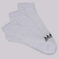 Meia Cano Curto adidas Sportswear Invisivel 3 Pares