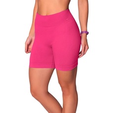 Short Selene sem Costura Canelado Feminino