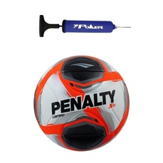 Kit Bola de Futebol de Campo Penalty S11 R2 25 + Bomba de Ar