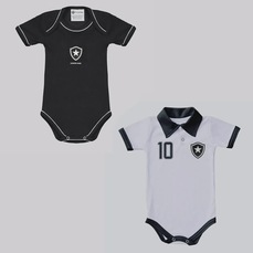Body Botafogo FutFanatics - 2 Unidades - Infantil