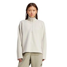 Blusão Feminino adidas All SZN Macio Lux zíper 3/4