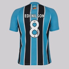 Camisa do Grêmio I 25/26 Umbro 8 Edenilson Masculina