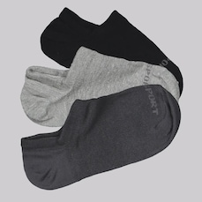Meia Sapatilha Lupo Sport - 3 Pares - Unissex