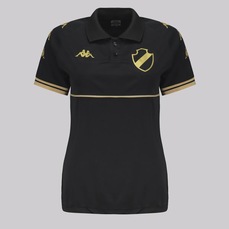 Camisa Polo do Vasco Kappa Supporter Monochromatic Feminina