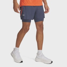 Shorts 2 em 1 Under Armour Launch 5 Masculino