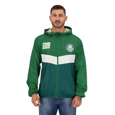 Jaqueta Corta Vento SPR Palmeiras Capuz Masculina