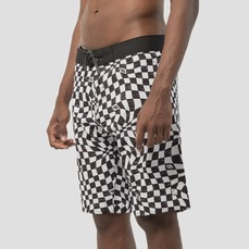 Bermuda Água Lost Waves Gride Masculina