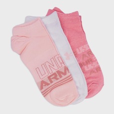 Kit Meia Feminina Under Armour Essentials - 3 Pares