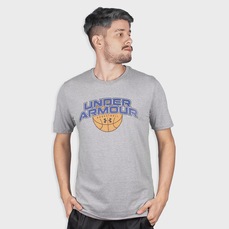 Camiseta Masculina Under Armour Basketball Branded