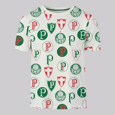 Camiseta do Palmeiras FutFanatics Logos Masculina