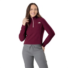 Blusão The North Face Fleece Glacier 1/4 Zíper Feminina