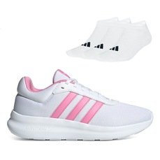 Tênis Feminino adidas Lite Racer 4.0 + 3 Pares de Meias adidas Invisíveis