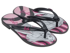 Chinelo Grendene Kids Barbie Star Rasteiro Infantil