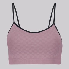 Top + Shorts Selene Quadriculado com Bojo Removível Feminino