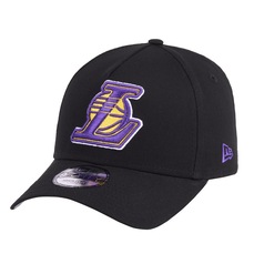 Boné Masculino New Era 940 A-Frame Los Angeles Lakers NBA Black