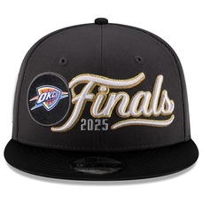 Boné Masculino New Era 9Fifty 2025 NBA Finals Locker Room Oklahoma City Thunder