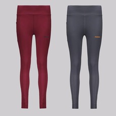 Kit 2 Calças Legging Rainha com Bolso Feminina