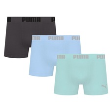 Kit 3 Cuecas Puma Boxer Sem Costura Masculina