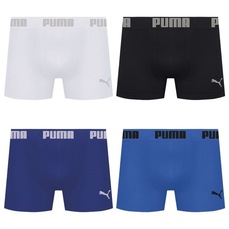 Kit 4 Cuecas Puma Boxer Sem Costura Masculina