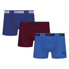 Kit 3 Cuecas Puma Boxer Sem Costura Masculina