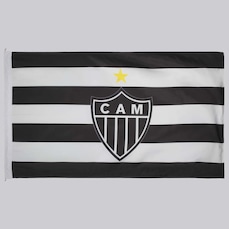 Bandeira FutFanatics do Atlético Mineiro Dupla Face