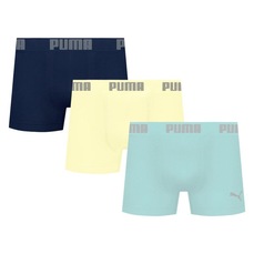 Kit 3 Cuecas Puma Boxer Sem Costura Masculina