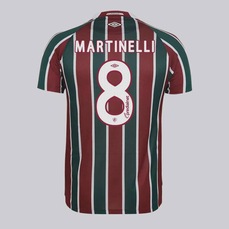 Camisa do Fluminense I 2025 8 Martinelli Umbro - Masculina - Torcedor